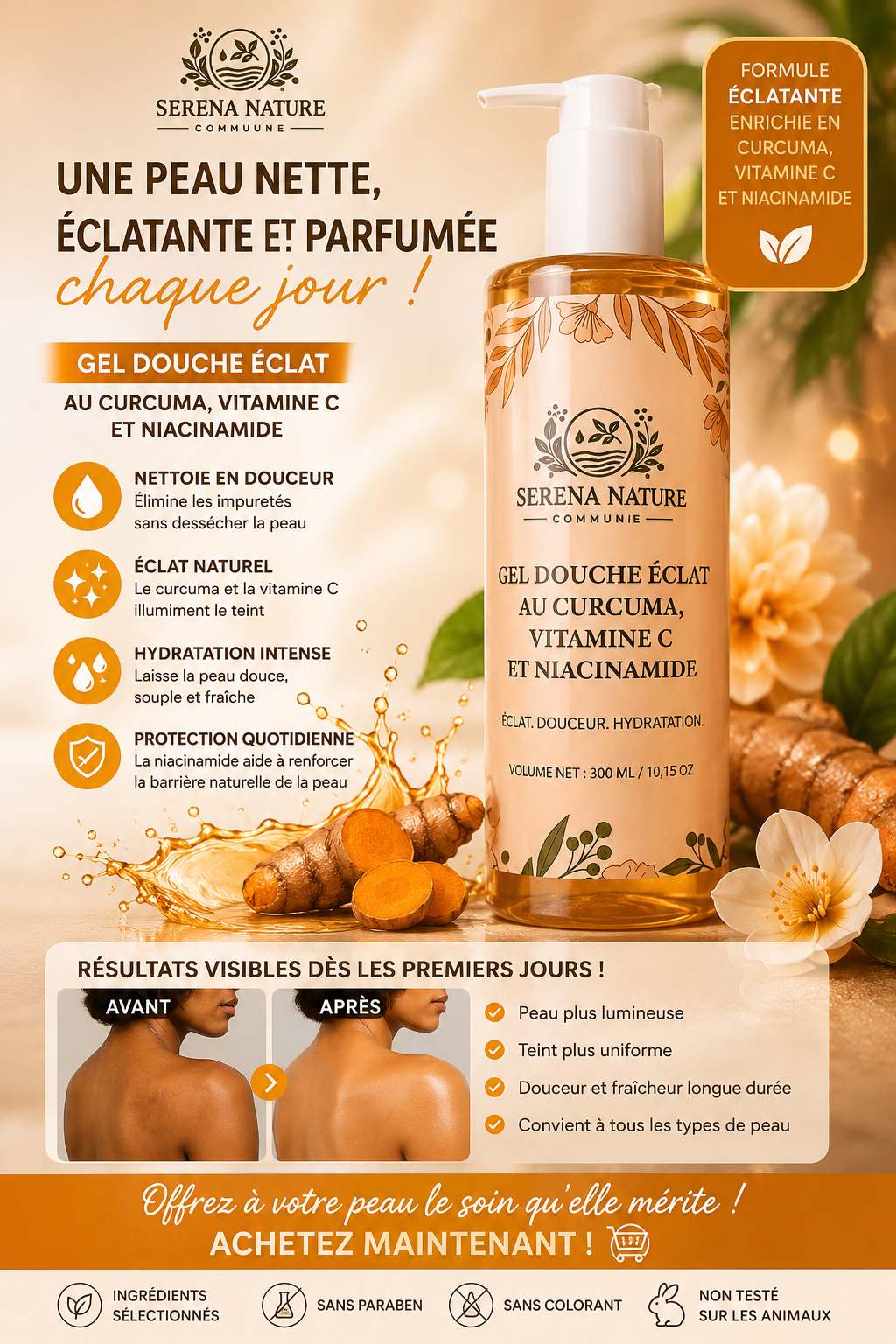 COMMUNE

DISQUES NETTOYANTS EXFOLIANTS AU CURCUMA ET À L'ACIDE KOJIQUE

ANTI-IMPERFECTIONS ANTI-TACHES

PEAU LISSE ET SOYEUSE

ÉTUI DE 30 DISQUES