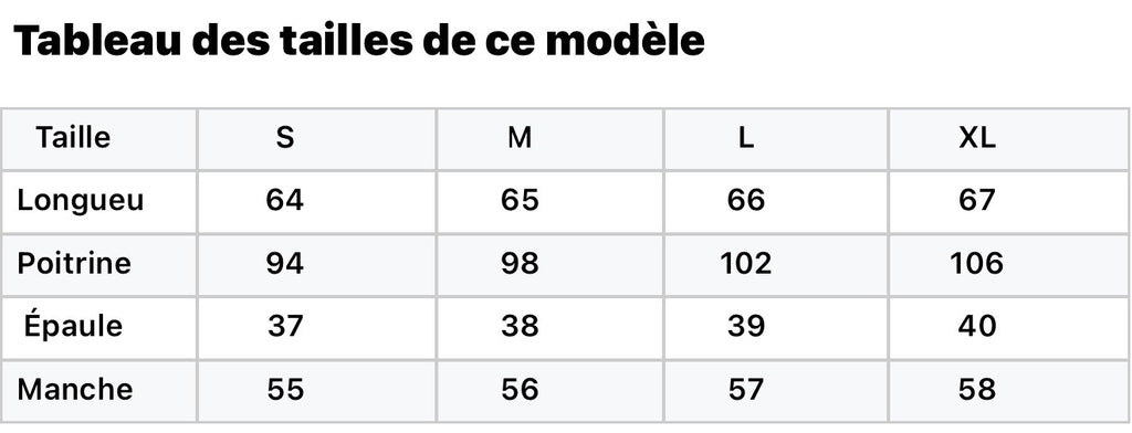 Chemise pour femme