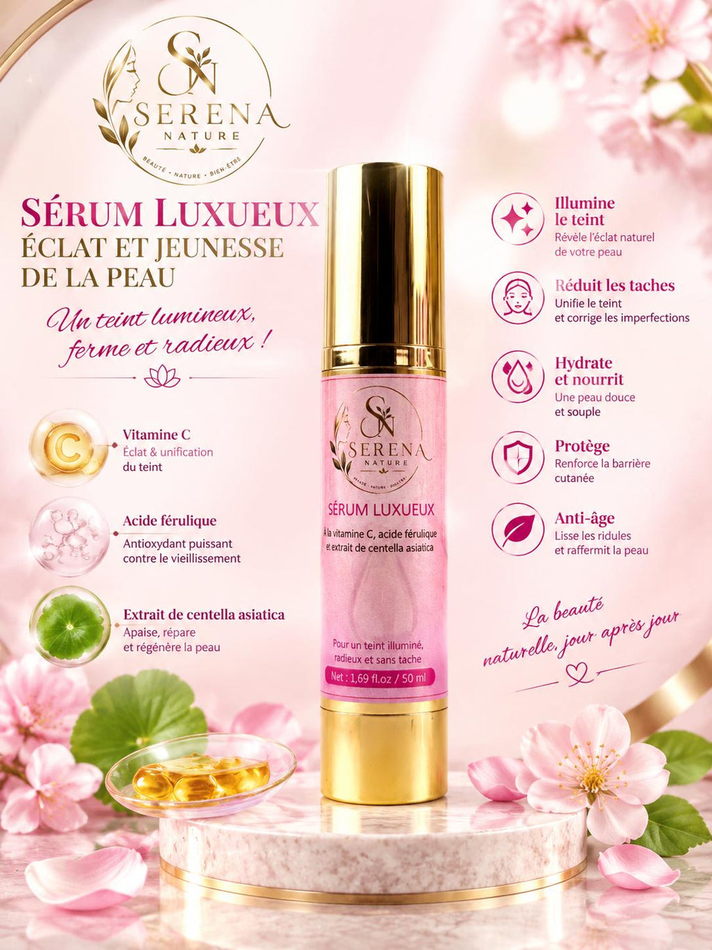La gamme éclaircissant